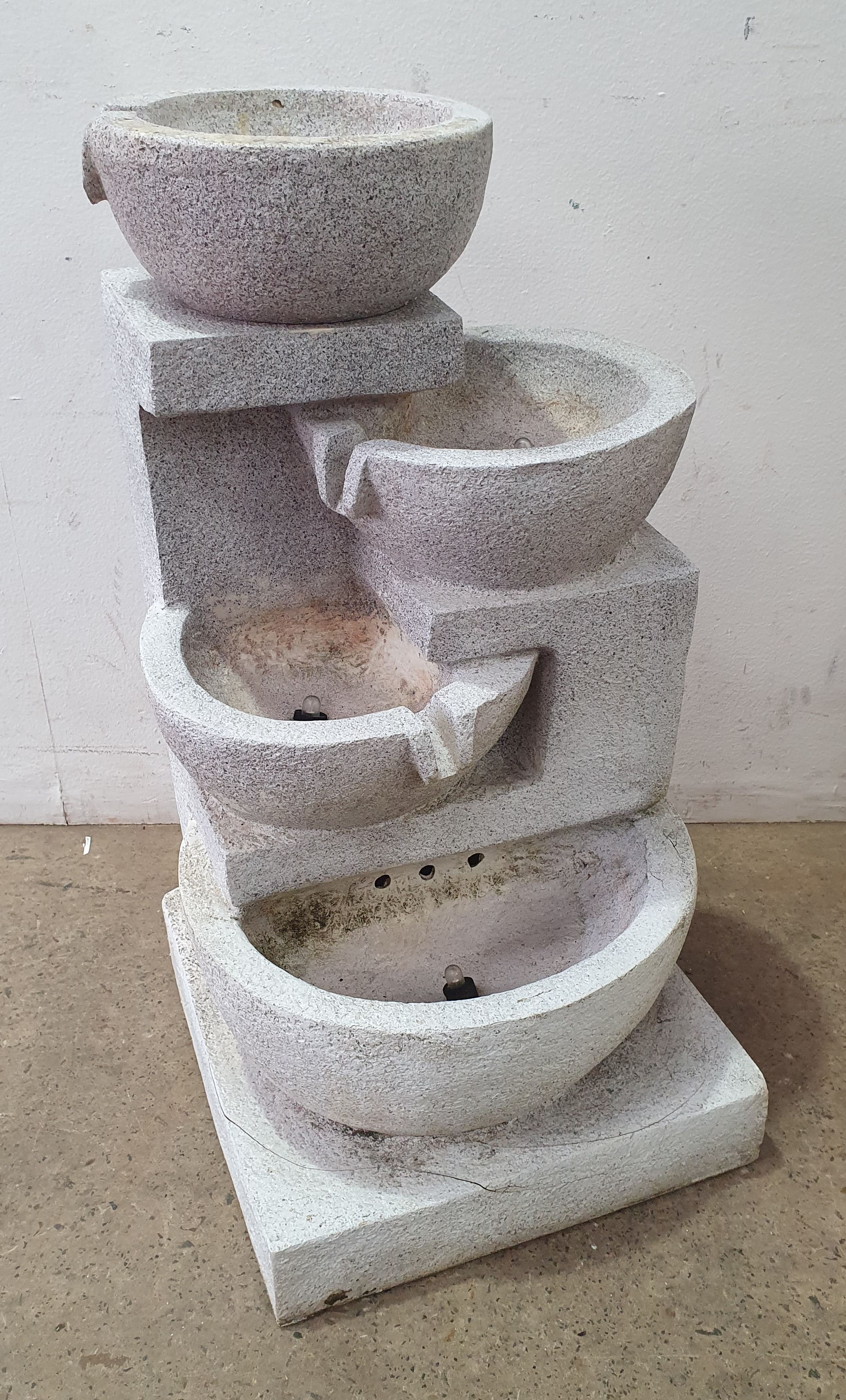 A Fiberglass Water Fountain