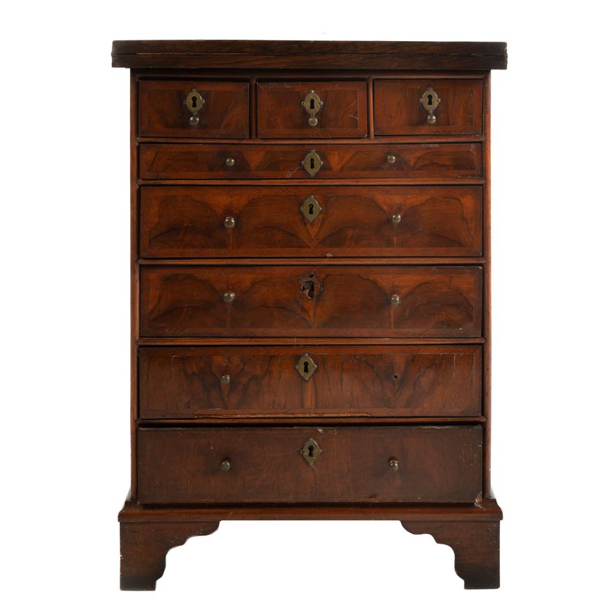 Angelo- Indian Rosewood Diminutive Flip Top Chest