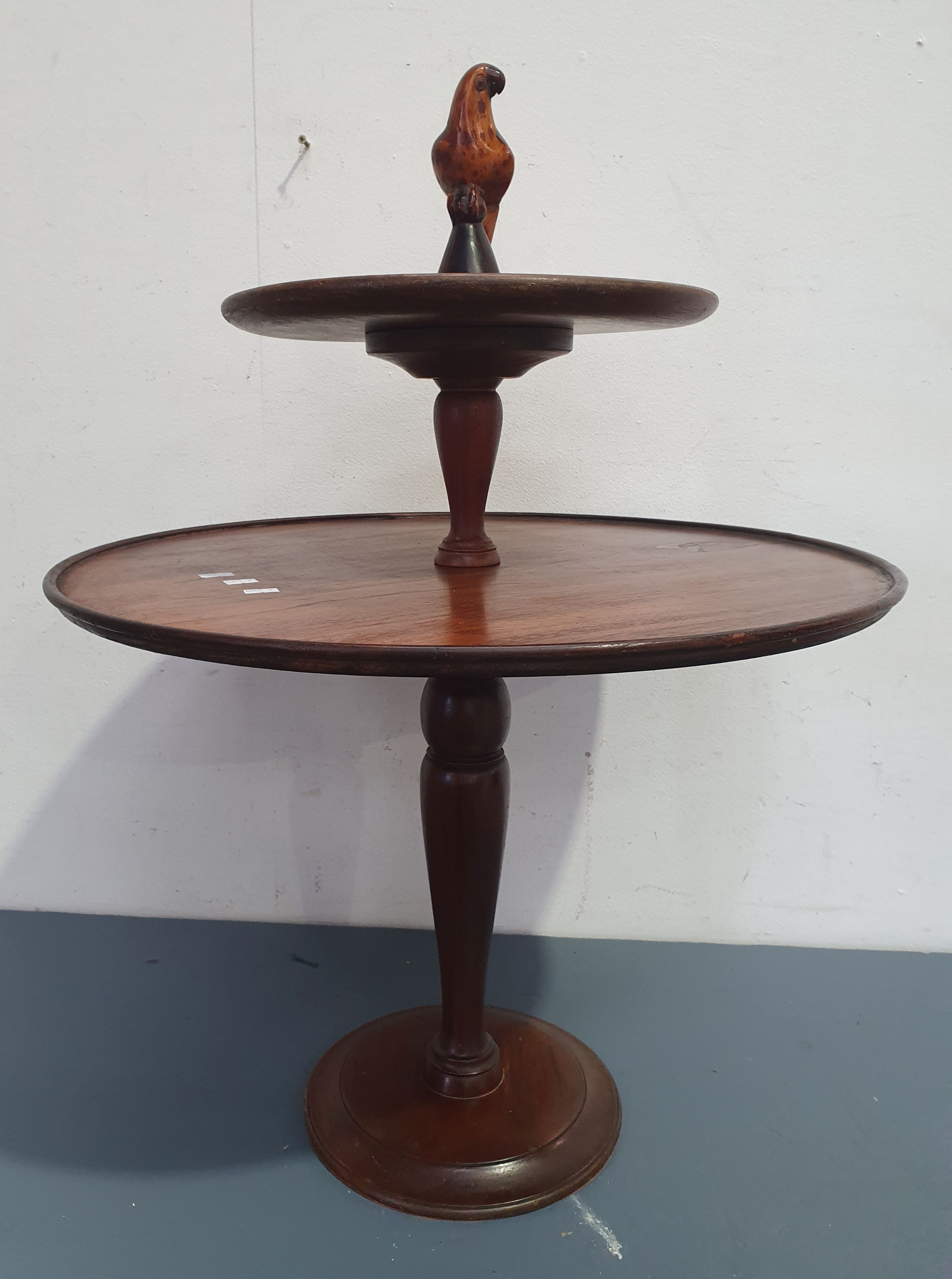 2063 · A CEDAR TWO TIER DUMB WAITER