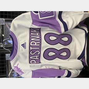 Washington Capitals on X: Tonight's #HockeyFightsCancer warmup threads  These player-worn jerseys and more are up for auction now with proceeds  benefitting @MSEFndn, @WishMidAtlantic, @PanCAN and @LLSusa 💜   #CapsFightCancer