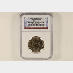 2007-P PRESIDENTIAL DOLLAR NGC BRILLIANT UNC 4TH
