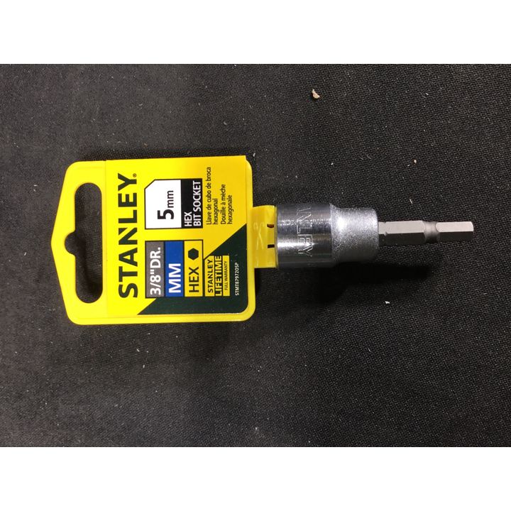 Stanley 3/8" Drive 5mm Hex Bit Socket