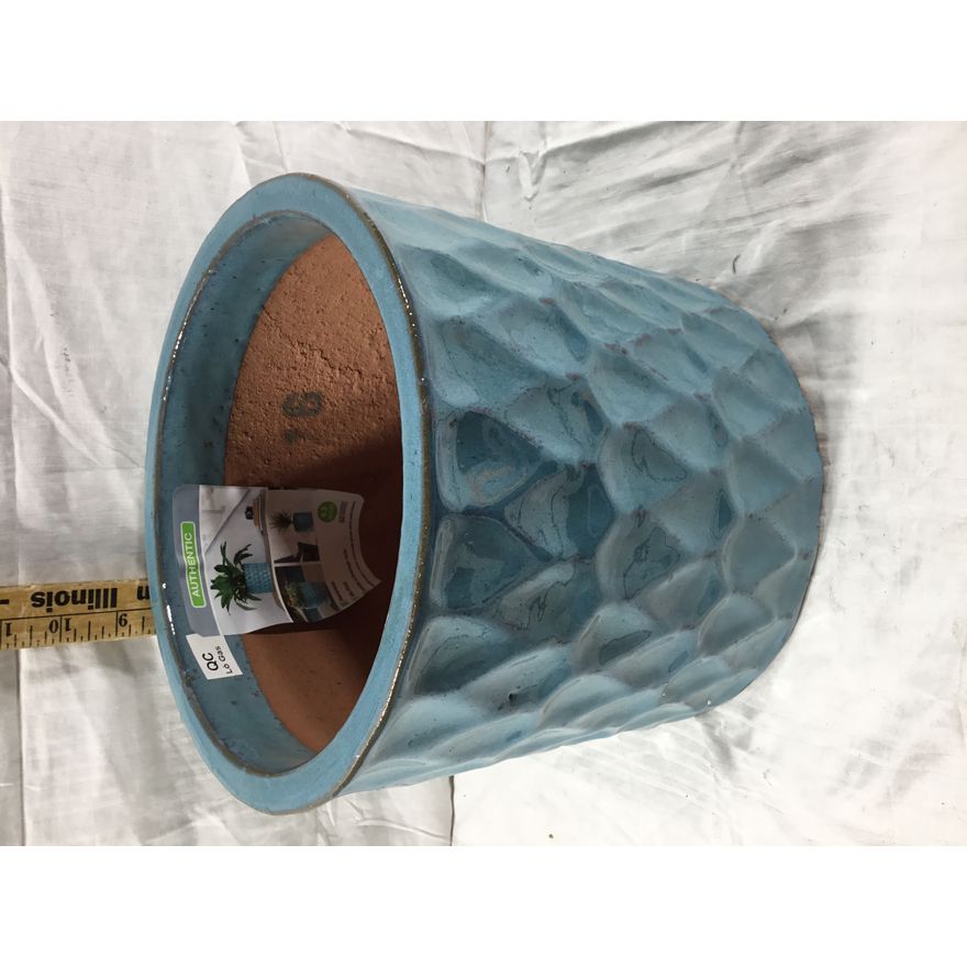 Southern Patio Authentic Handmade Kiln Fired 9.5" Ceramic Ariel Planter
