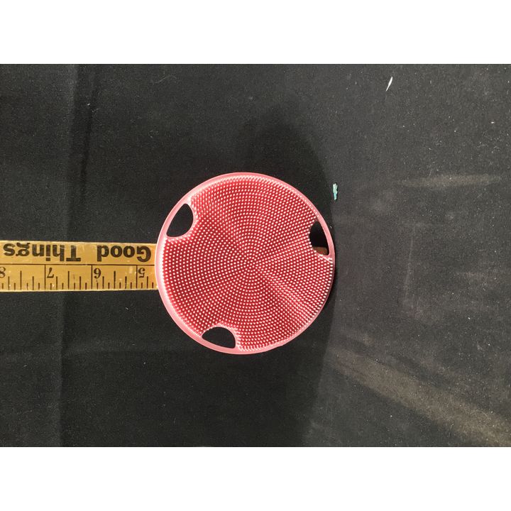 Boie USA Flat Body Scrubber, Pink