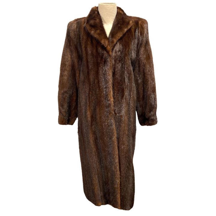 Full Length Vintage Mink Fur Coat