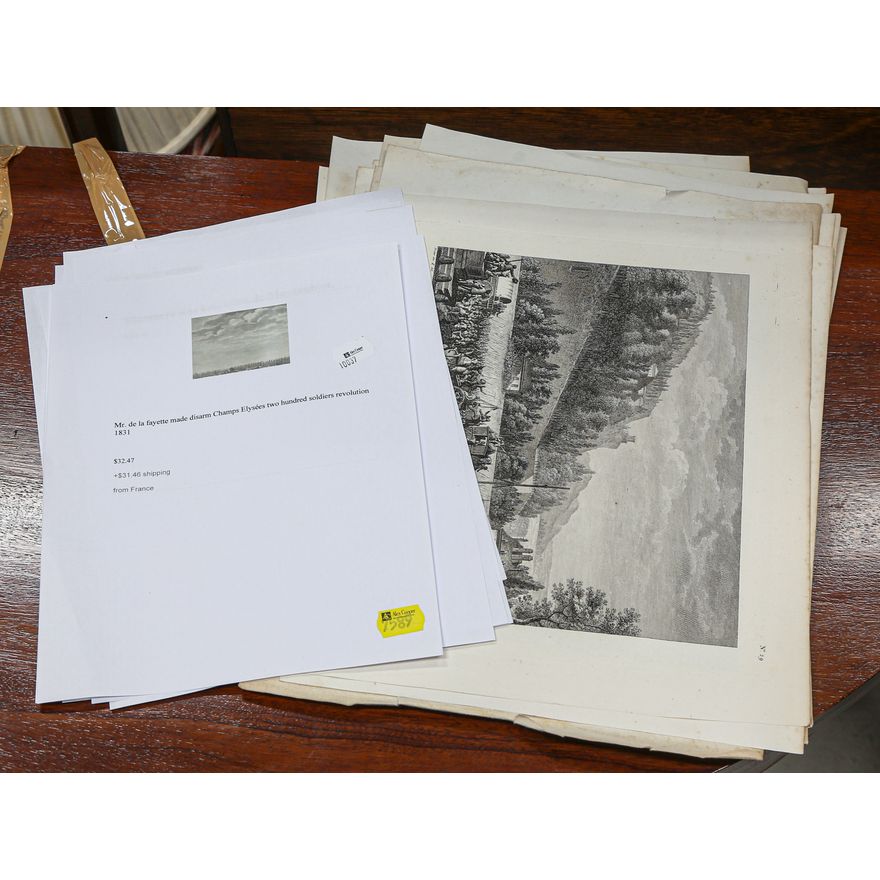 Group of Vintage Etchings