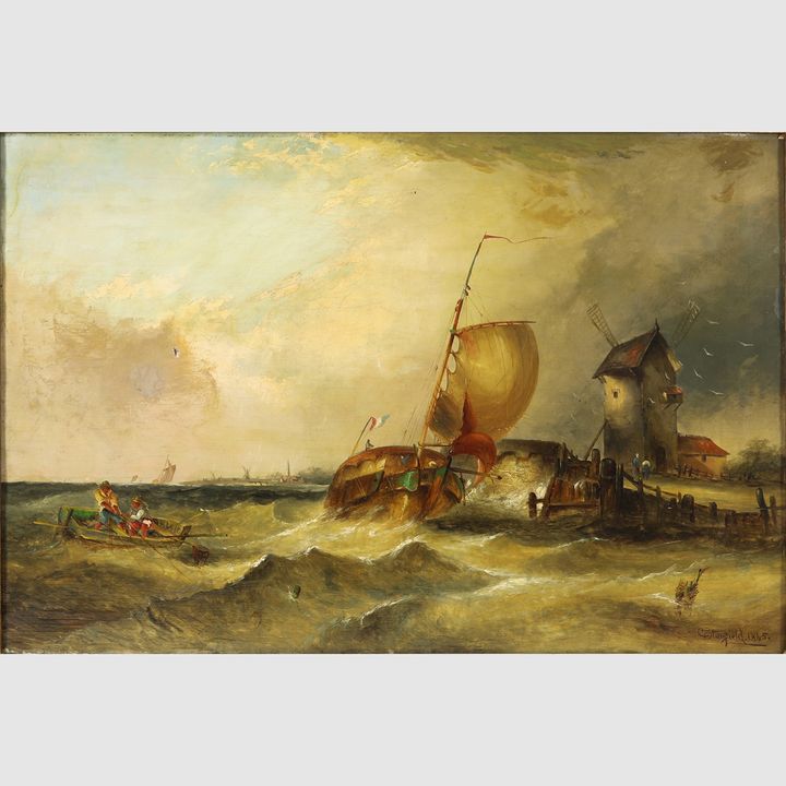 Painting, Clarkson Stanfield