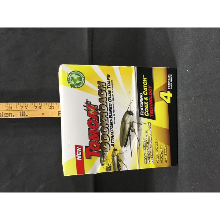 Buying (4) 4pk Tomcat Cockroach Attractant Based Glue Traps