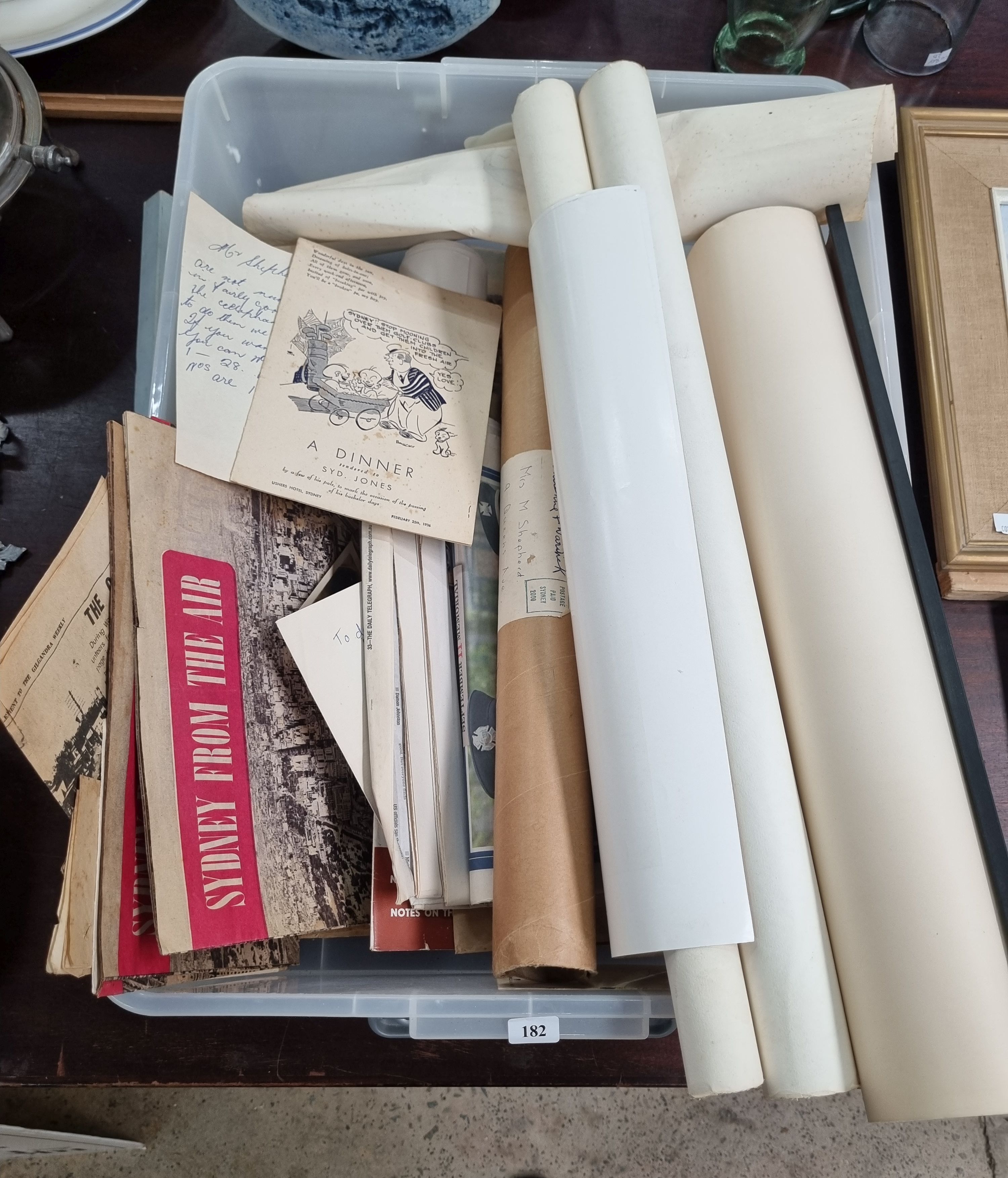 205A · A GROUP OF EPHEMERA