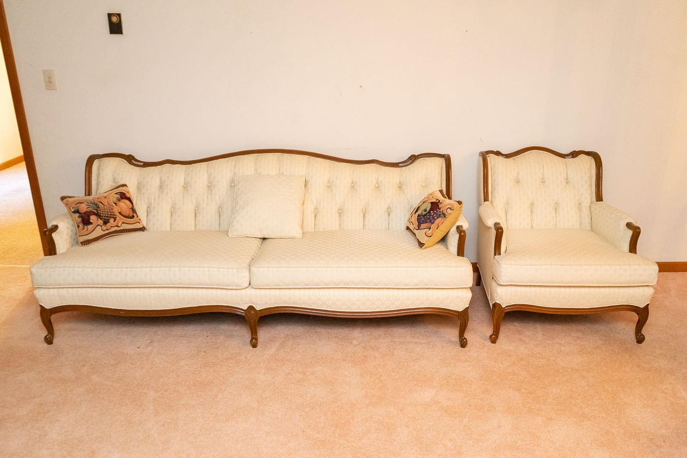 French Provincial Sofa & Armchair Harritt Group, Inc