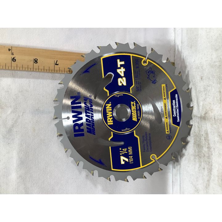 Irwin Marathon 7-1/4" Framing Saw Blade 24T