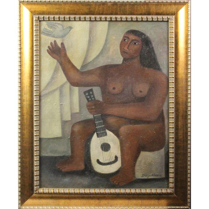 Painting, After Diego Rivera