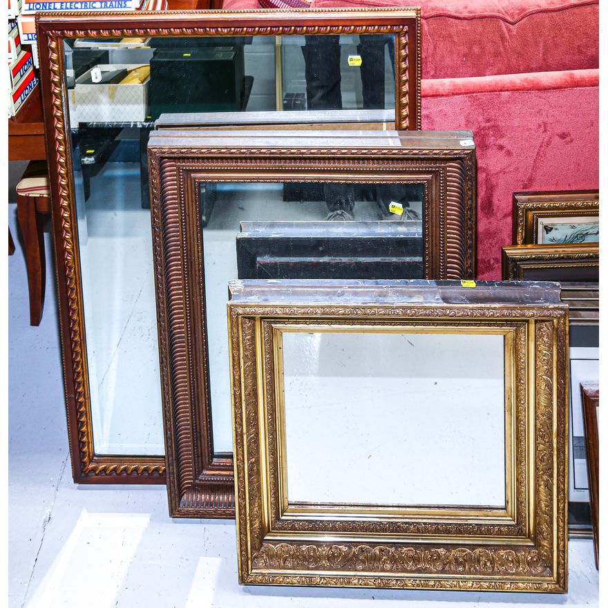Three Framed Mirrors