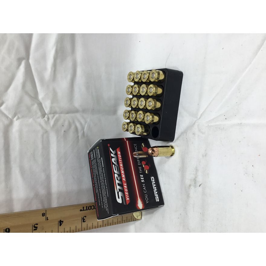 Streak Visual Ammunition 45Auto 230gr TMC 20ct