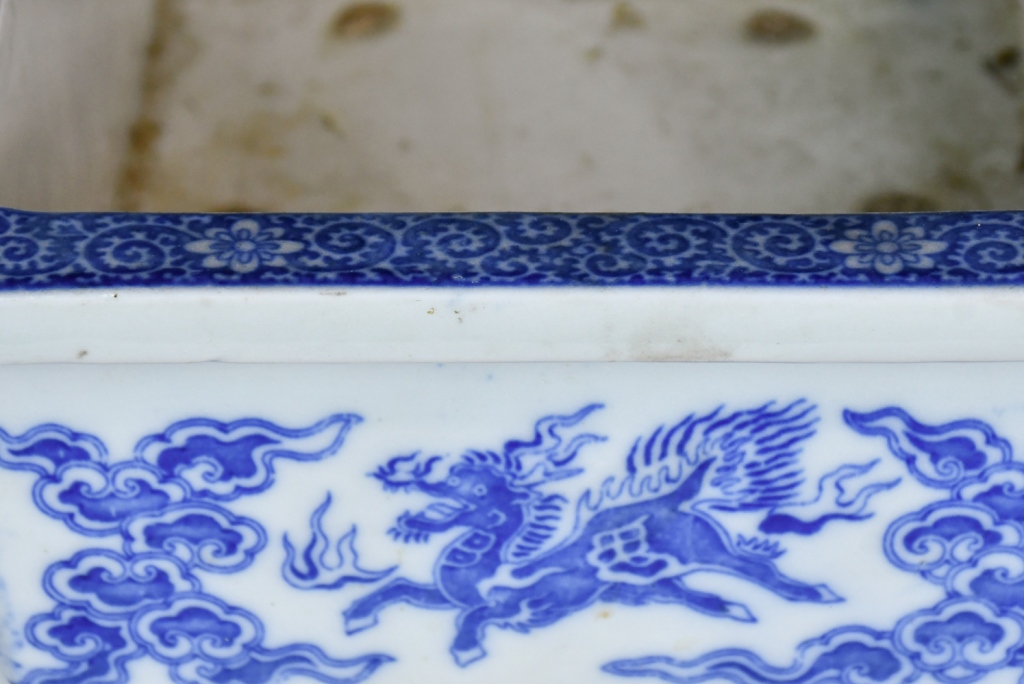 中国美術 青花 麒麟紋 高碗 φ20.5cm(LC254) 青花瓷——麒麟望月盖碗– Welcome to Porcelain. Cloud
