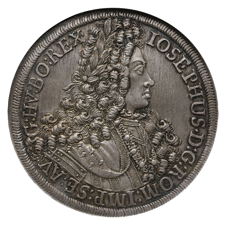 神聖ローマ帝国 ヨーゼフ1世 (1705-1711) 1ターラー銀貨 1711