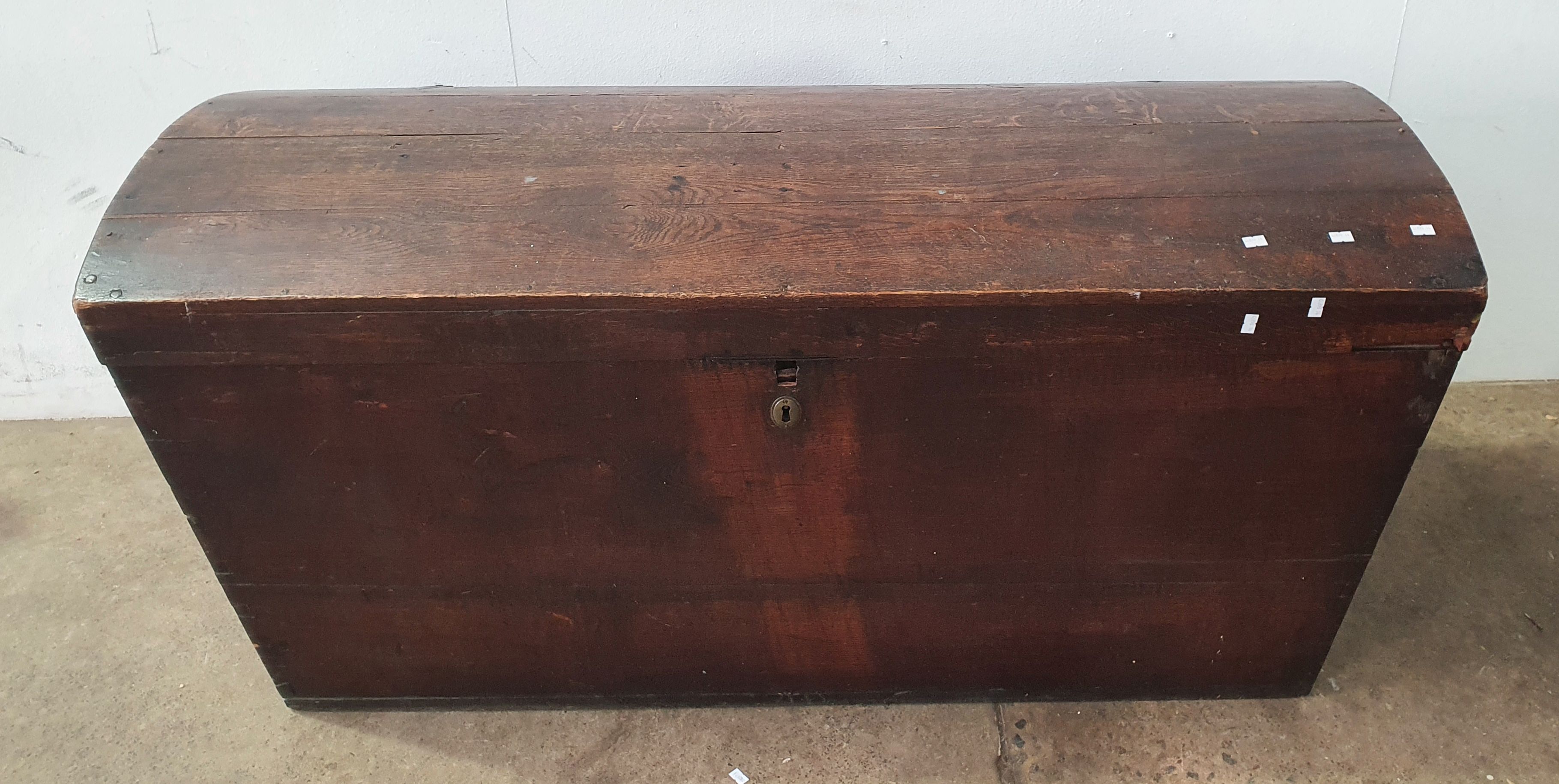 2012 · A 19TH CENTURY OAK DOME TOP TRUNK