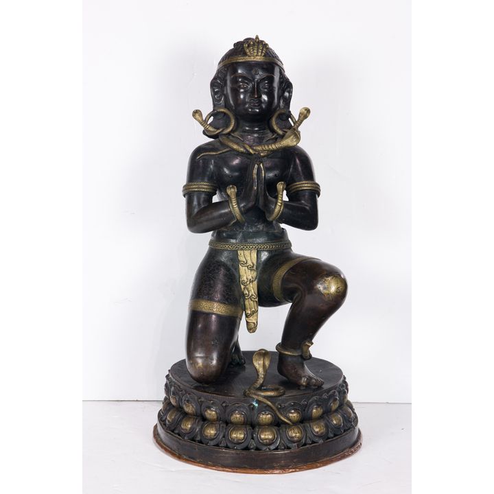 South Asian bronze figure of Garuda
