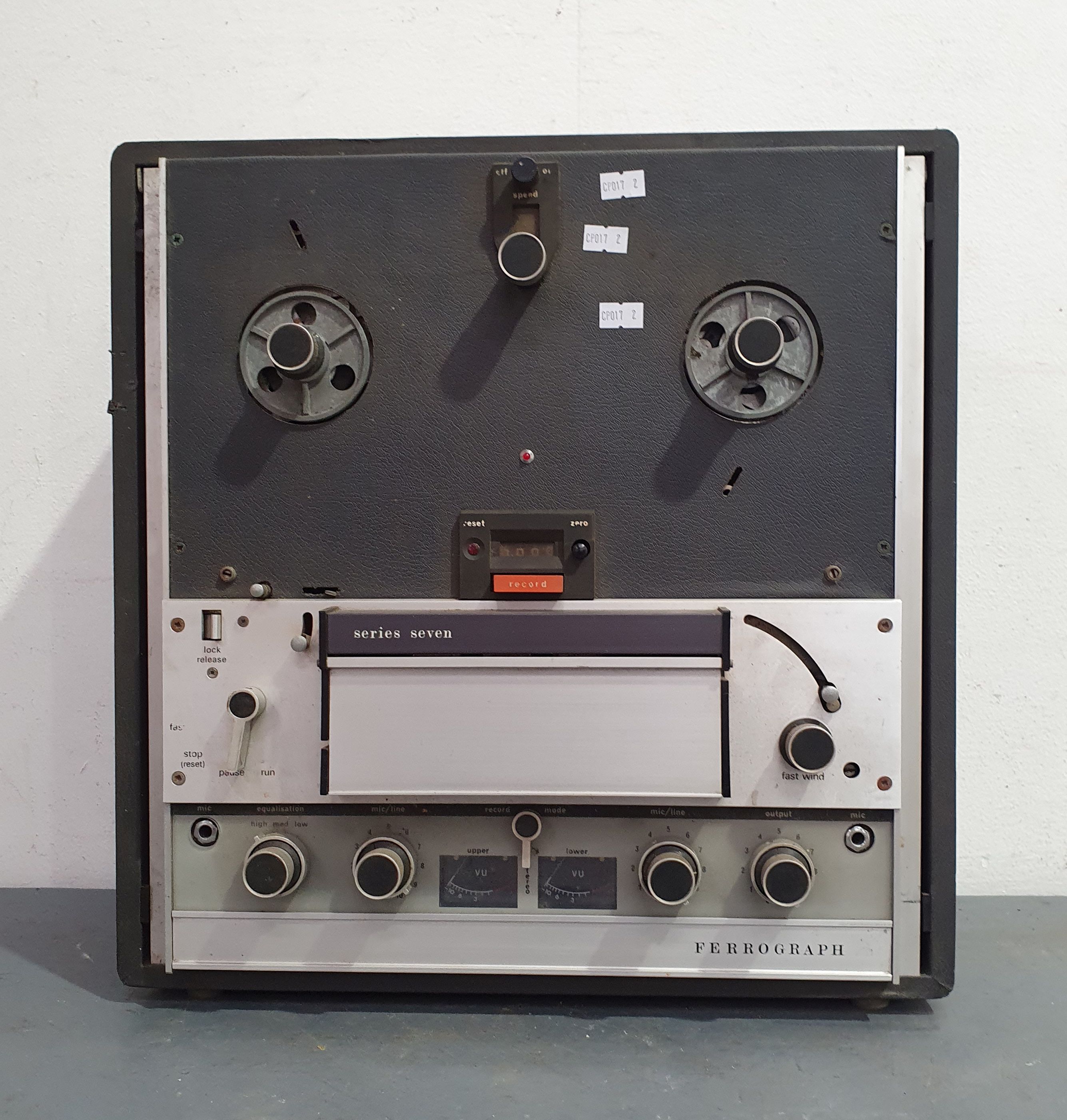 1256 · A FERROGRAPH SERIES SEVEN REEL TO REEL
