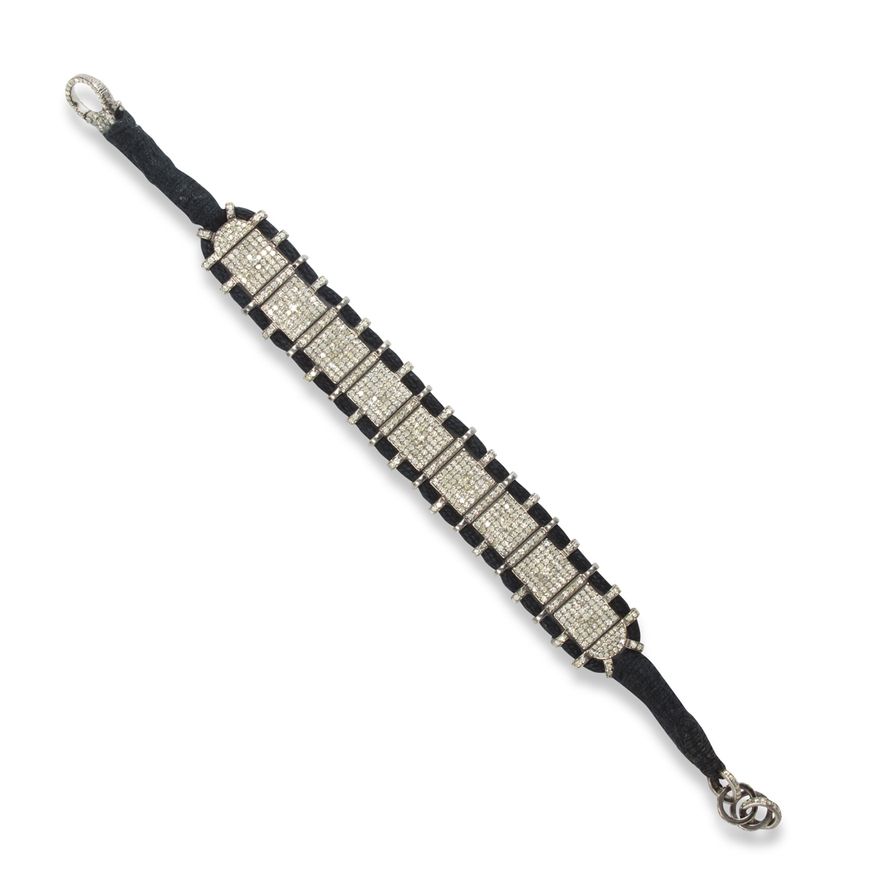 A diamond bracelet