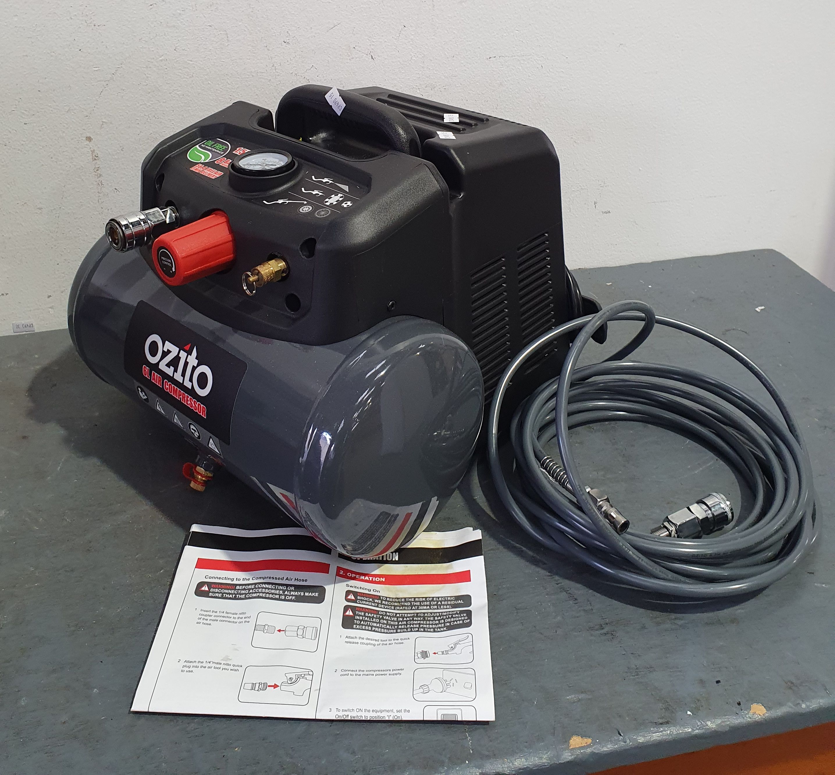 An Ozito Air Compressor