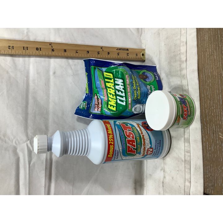 Professionsl Amos Fast Toilet/Tank Cleaner,FastMM Microbial Maintenance (For Toilets & Septic Systems)
