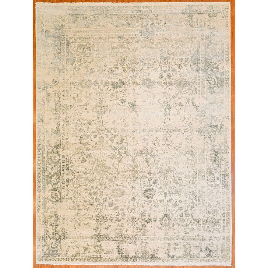 Contemporary Carpet, India, 9.1 x 12