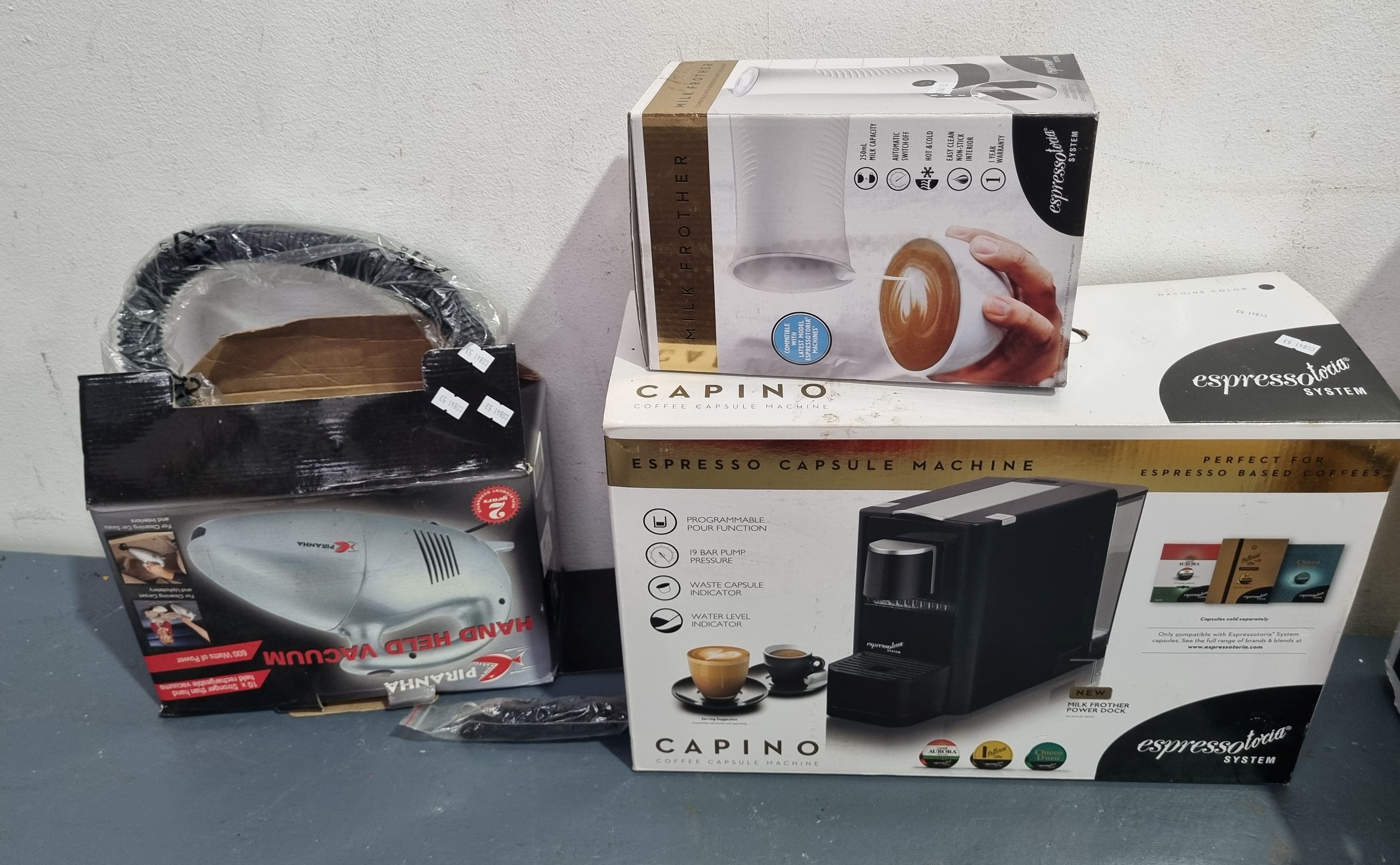 A Group Of Electrical Goods