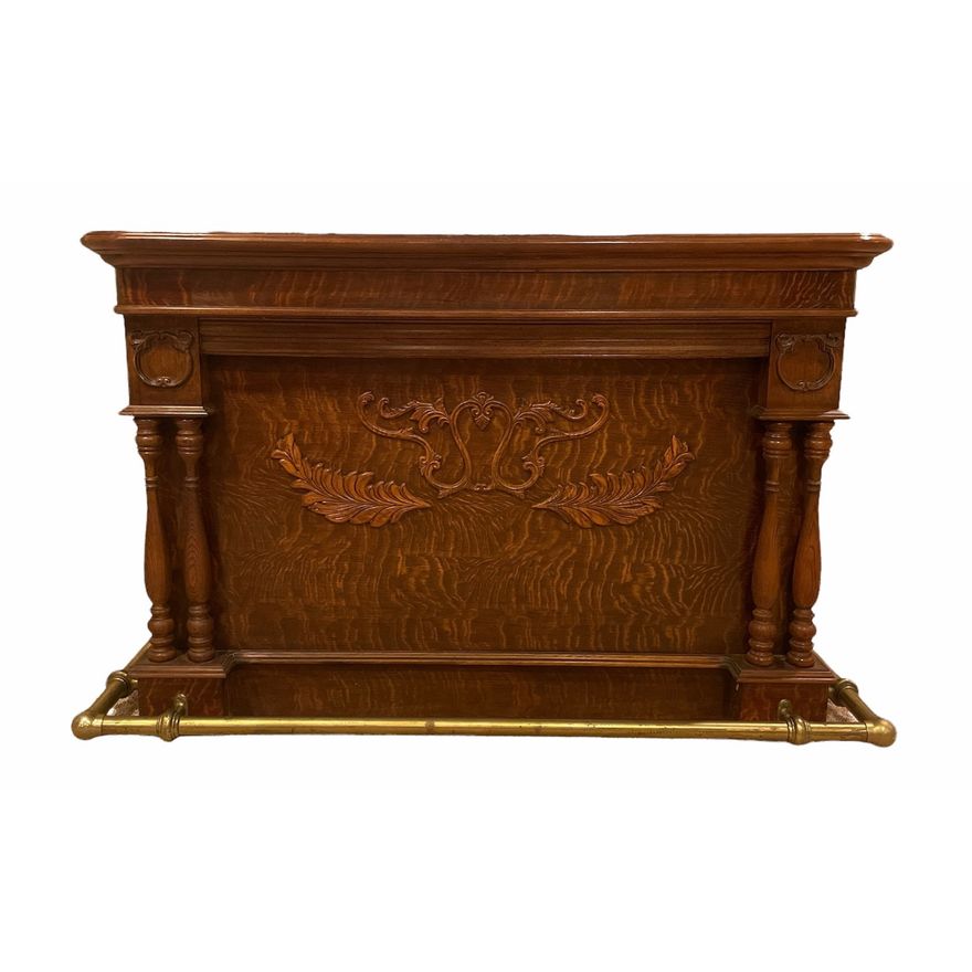 Antique Saloon /Speakeasy Oak Bar