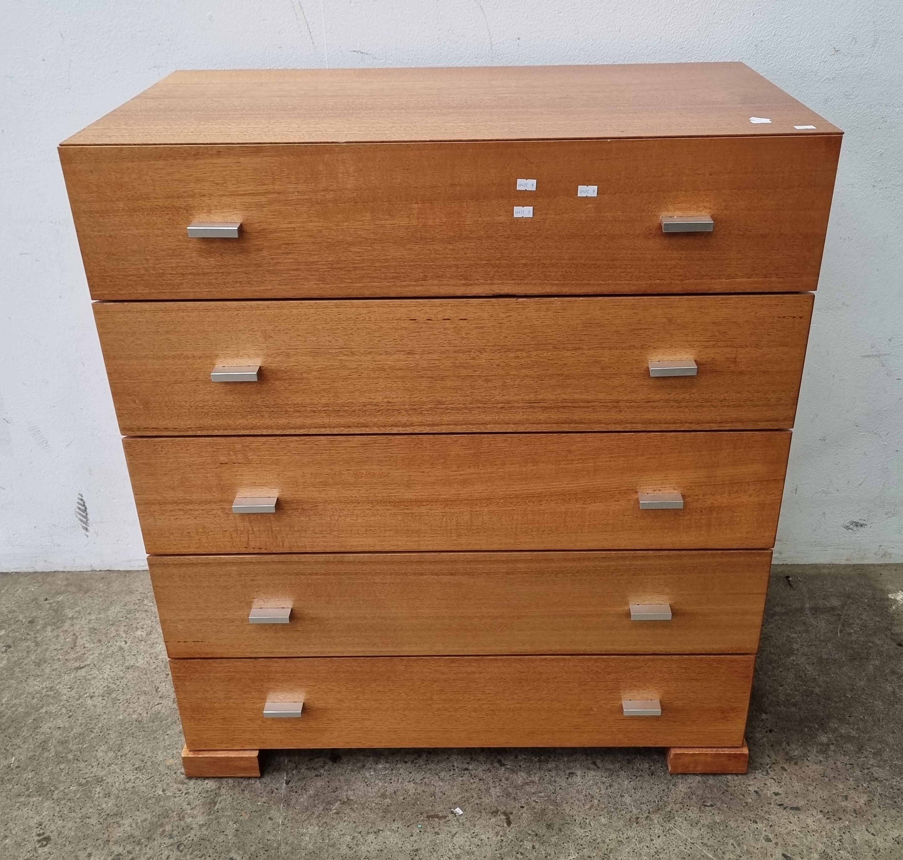 A Contemporary Chest Of Drawers