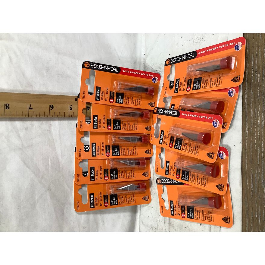 (10) #11 5pk Blades For #1 Light-Duty Knife