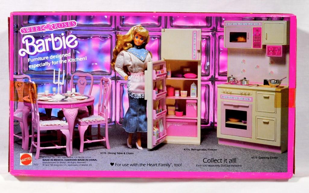 Barbie Sweet Roses 7107 Dining Table 