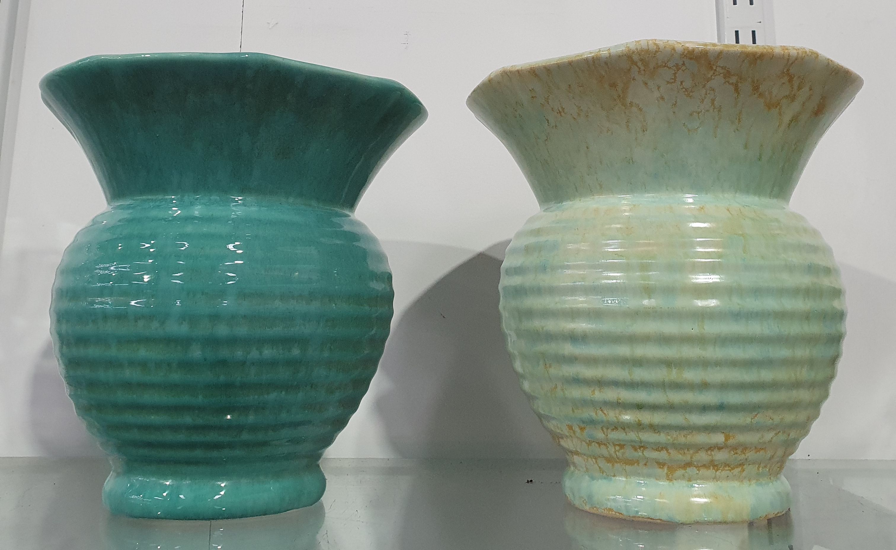 TWO MCP POTTERY VASES