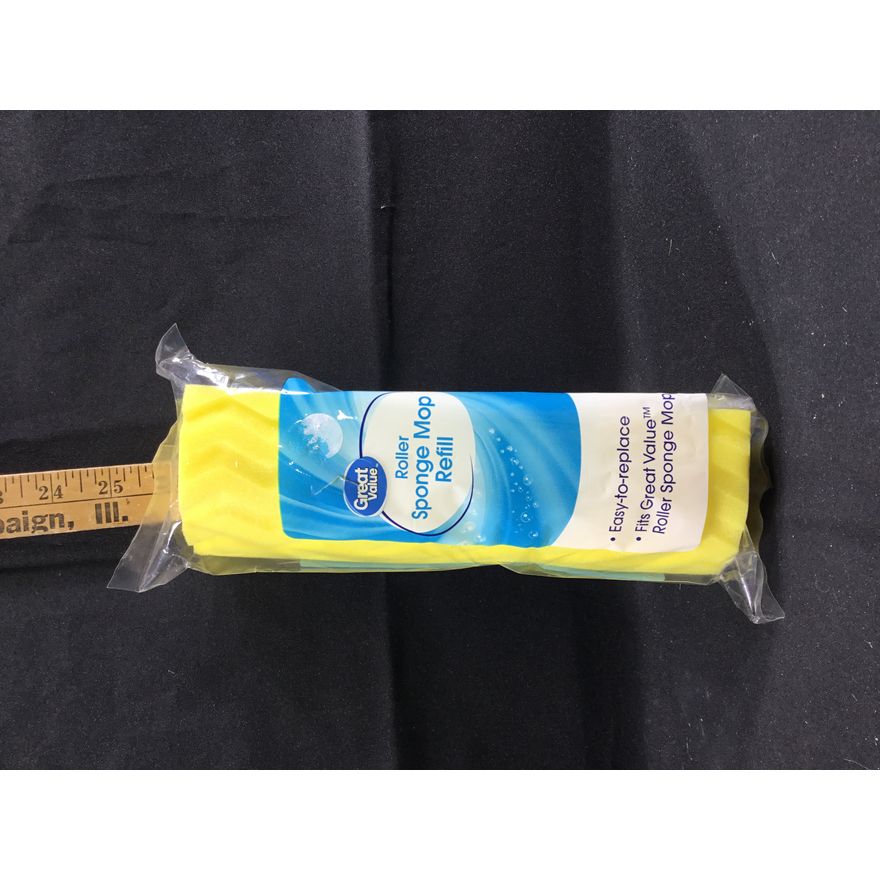 Great Value Roller Sponge Mop Refill
