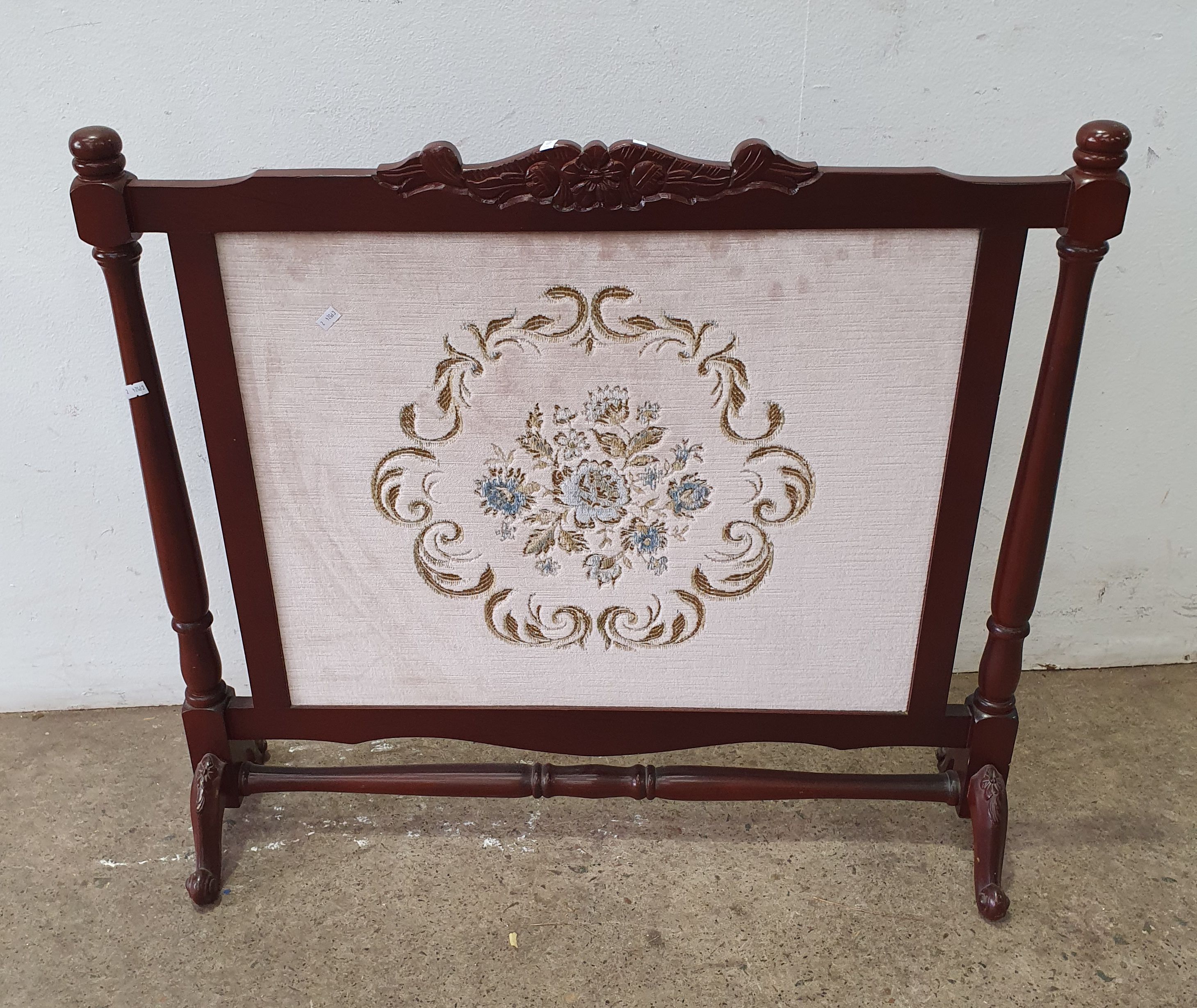 A Decorative Fire Screen