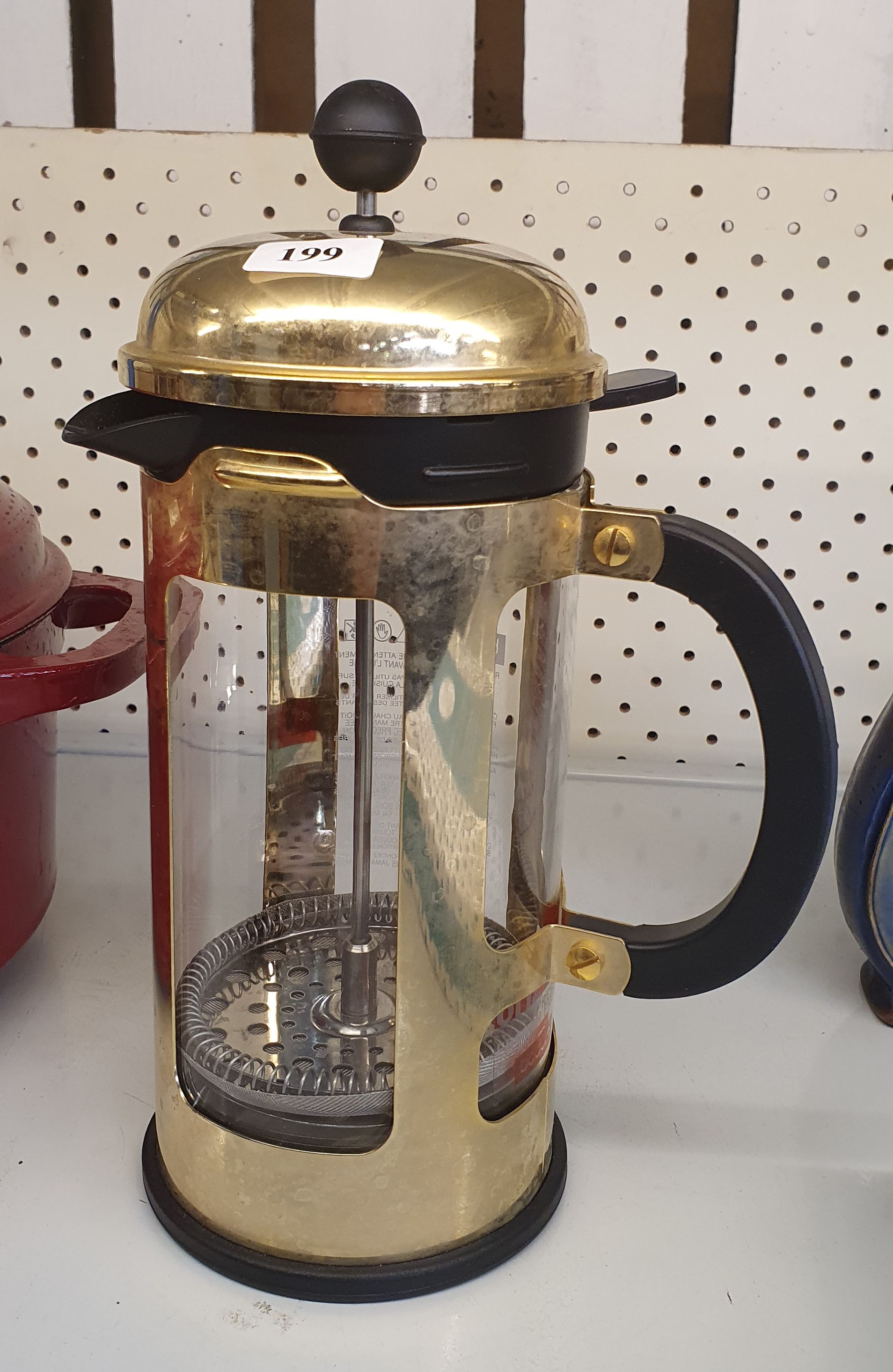 135 · A BODUM CHAMBORD FRENCH PRESS COFFEE MAKER