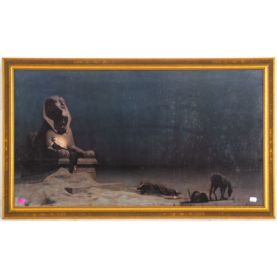 After Merson. Rest on Flight into Egypt, poster