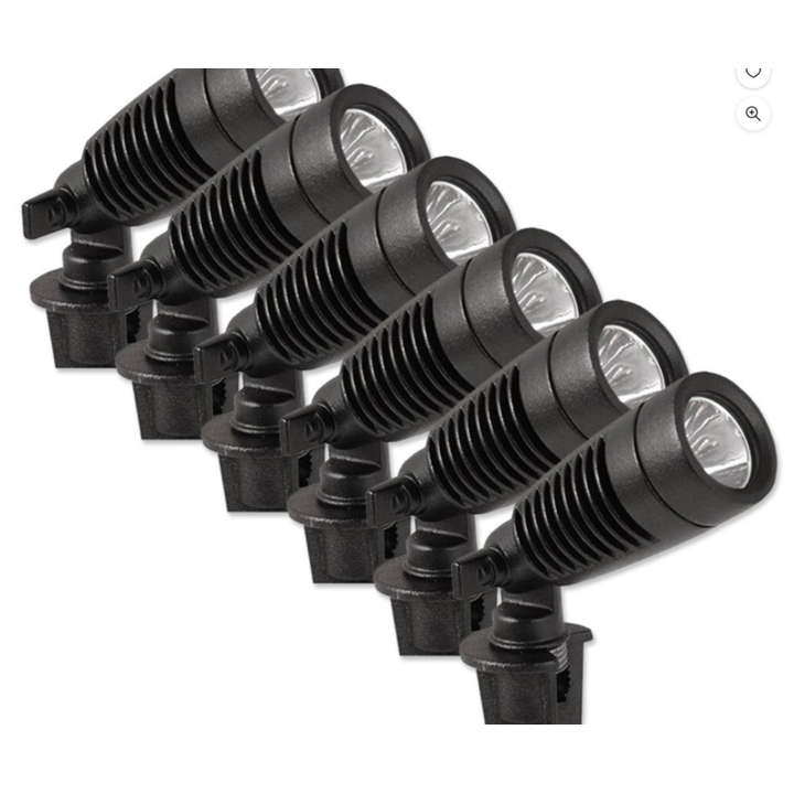Moonrays Low Voltage LED Spot Lights 6 Pack