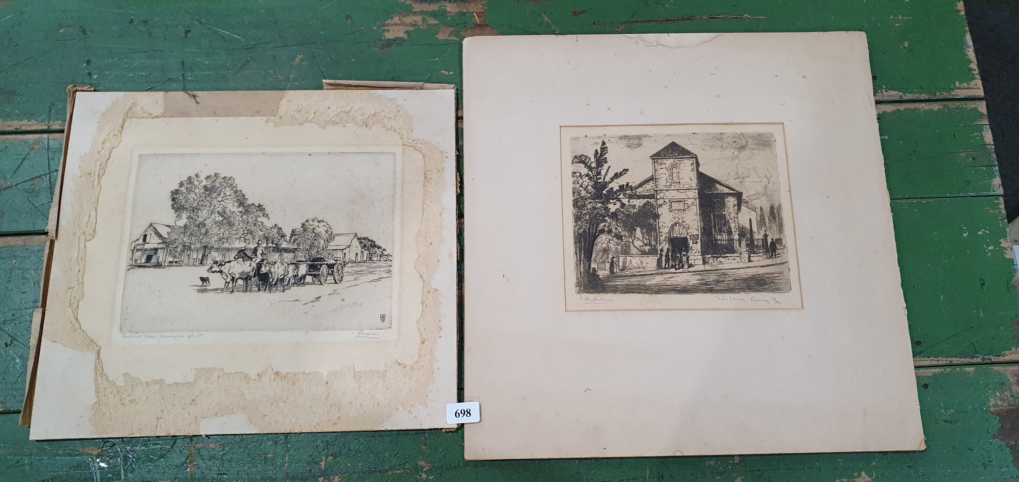 739 · TWO PRINTS