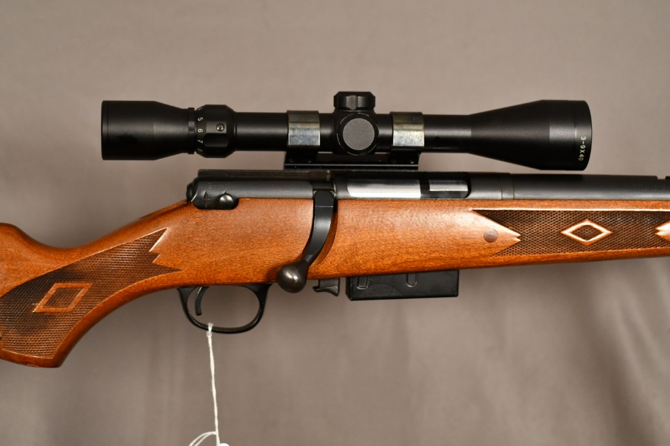 Marlin 512 Slugmaster, 12 ga. bolt action shotgun, Blue, 21