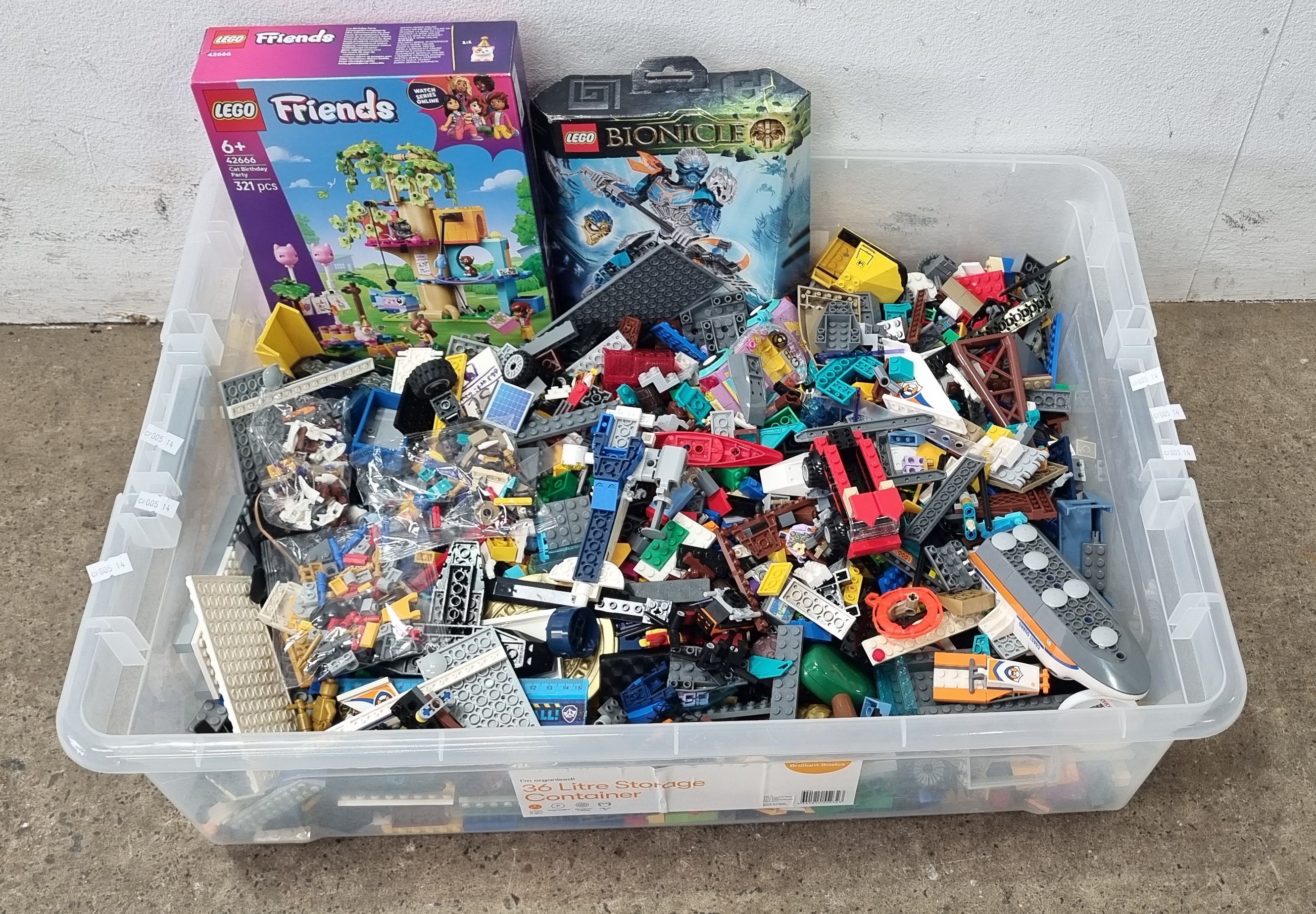 A Large Group Of Lego