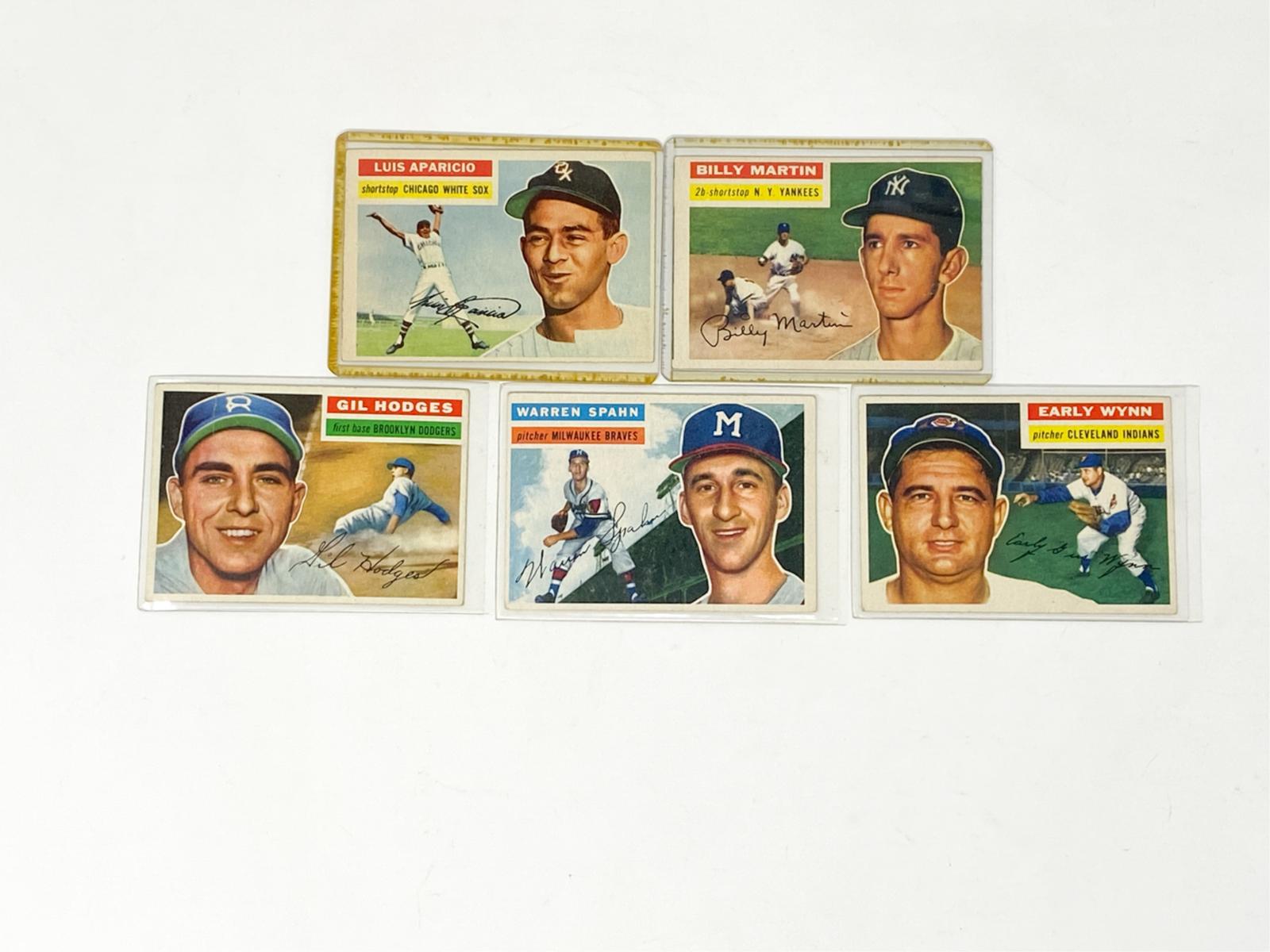  1956 Topps # 292 Luis Aparicio Chicago White Sox (Baseball Card)  GOOD White Sox : Collectibles & Fine Art