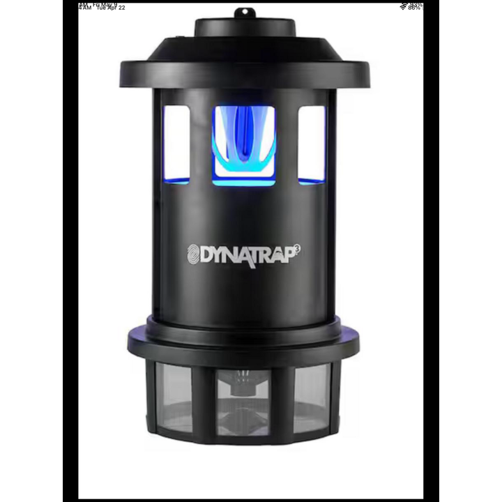 Dyna Trap Insect Trap 3-Way Insect Control- 3/4 Acre. 3,000 Meters Coverage- Black In Box