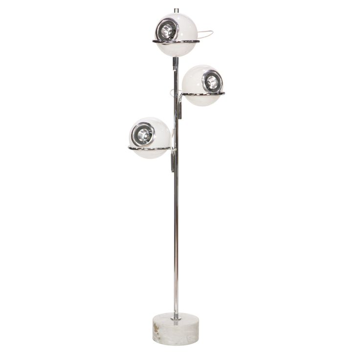 Modernist, Eyeball Floor Lamp, style of Goffredo Reggiani
