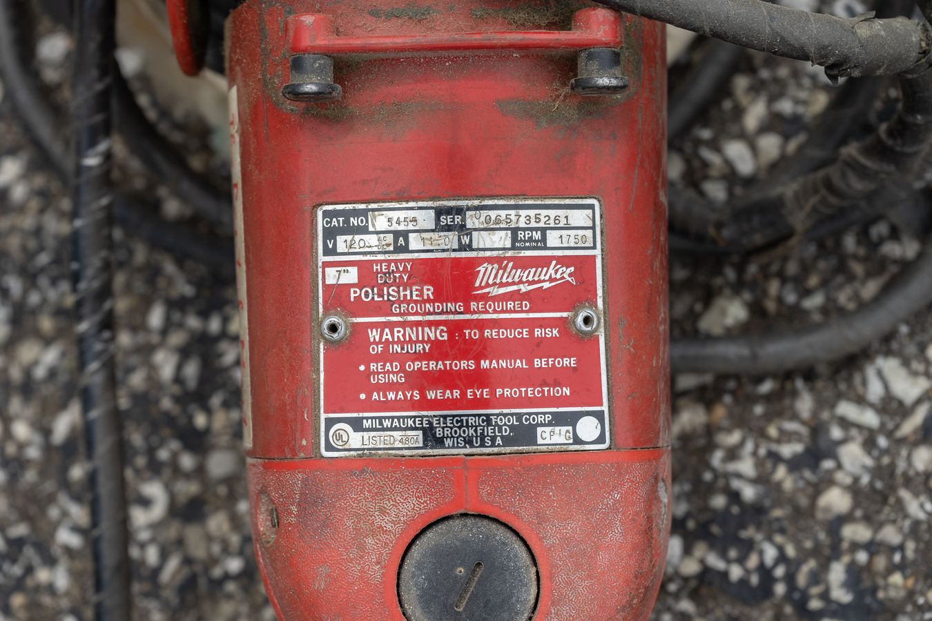 Milwaukee 7" Heavy Duty Polisher Harritt Group, Inc