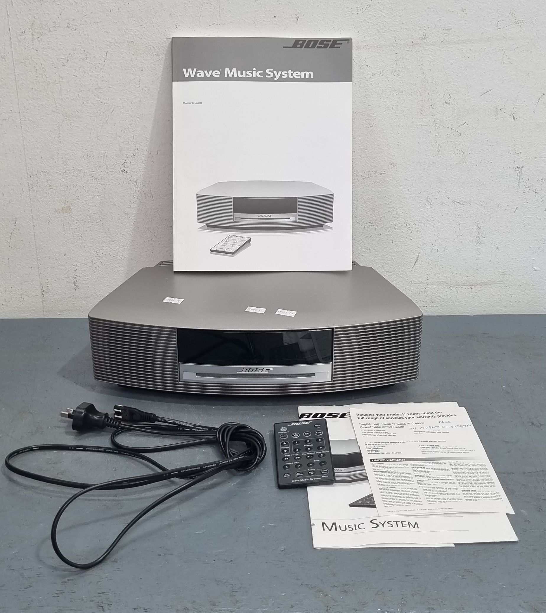 1264 · A BOSE MUSIC WAVE SYSTEM