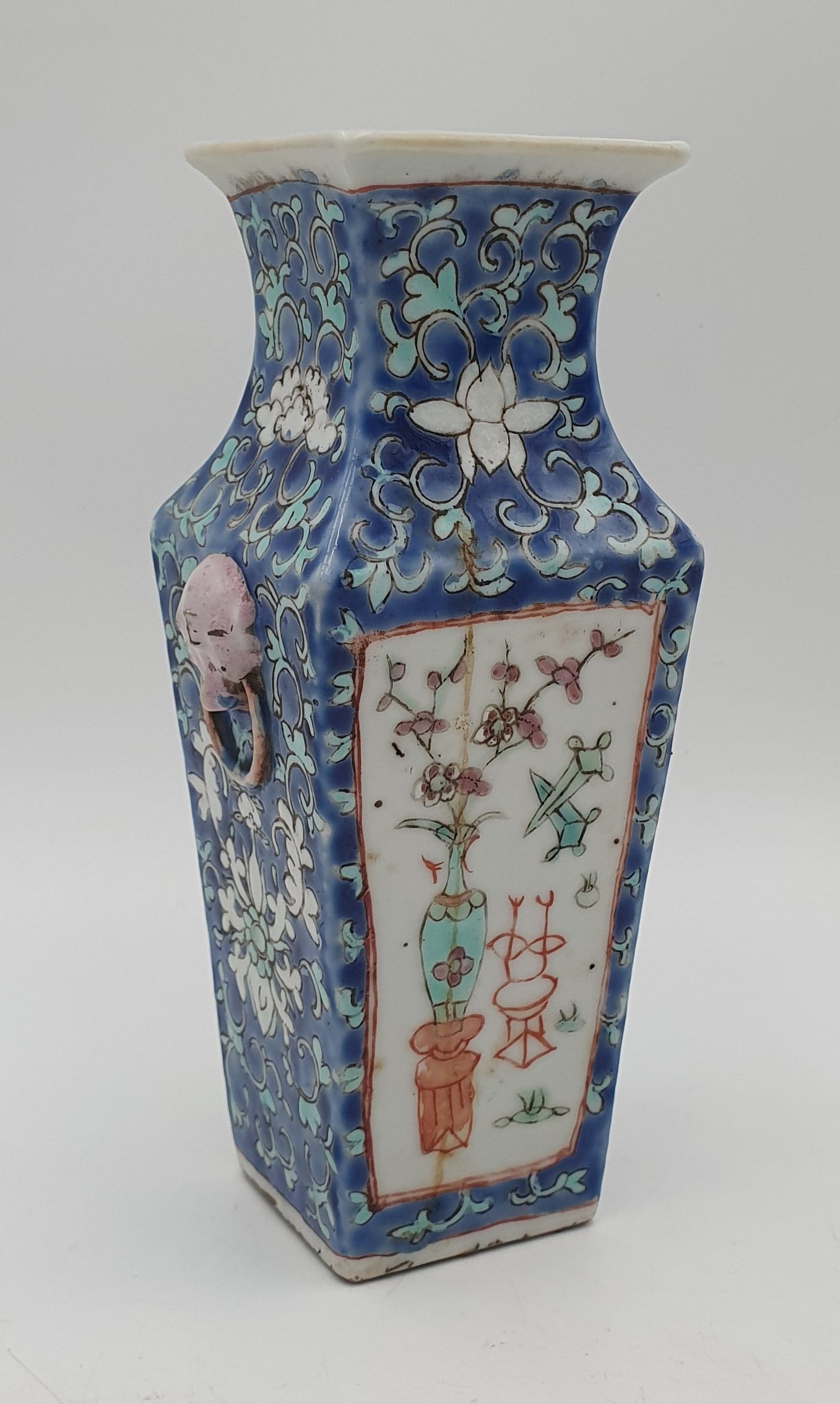 A 19th Century Chinese Polychrome Decorated Vase