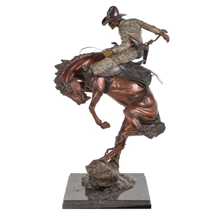 Austin Barton. "Attitude Adjustment," bronze