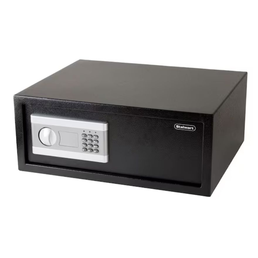 Stalwart 1.4 Cu.Ft Electronic Large Digital Steel Safe For Laptops & Tablets (In Box) 15.7'' H x 19.7'' W x 7.9'' D