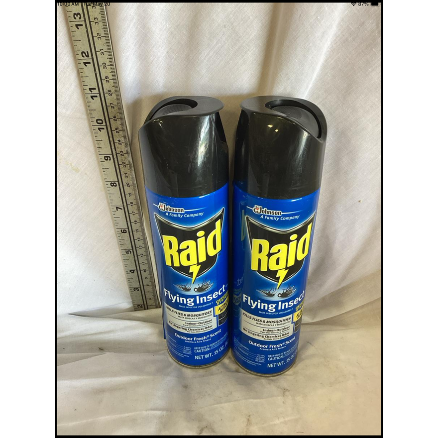 BUYING (2) Raid Flying Insect Killer- 15oz